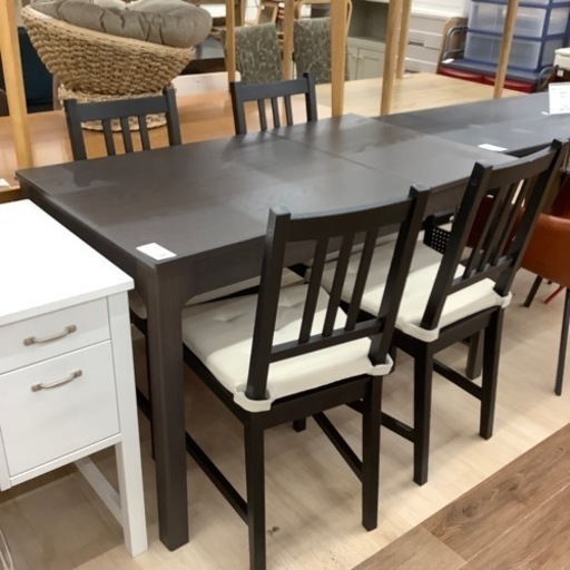 【訳あり】IKEAダイニング5点セット【トレファク東大阪箕輪店】