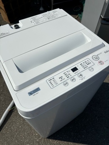極美品 ヤマダセレクト 5.0kg 全自動洗濯機 YWM-T50H1 2022年製