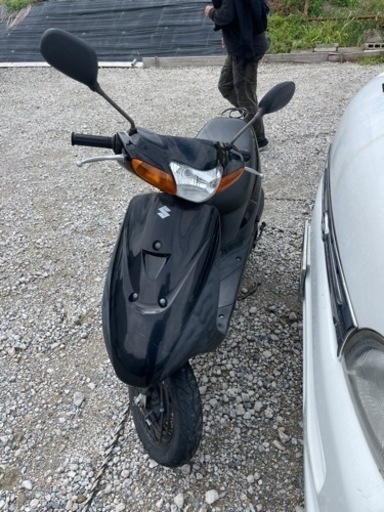 バイク スズキ　レッツ2 ツーサイクル　調子良好