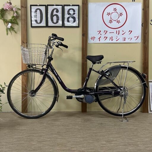 68整備済新基準良品パナソニック　DX バッテリー6.6ah長押す5点灯 26インチ 中古車