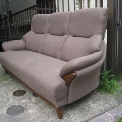 3人 3Pソファ メーカー不明 中古品 近く無料配達