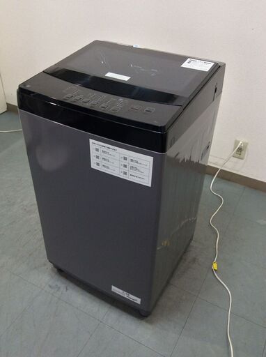 (7/7受渡済)JT9047【NITORI/ニトリ 6.0㎏洗濯機】美品 2022年製 NTR60BK 家電 洗濯 簡易乾燥付