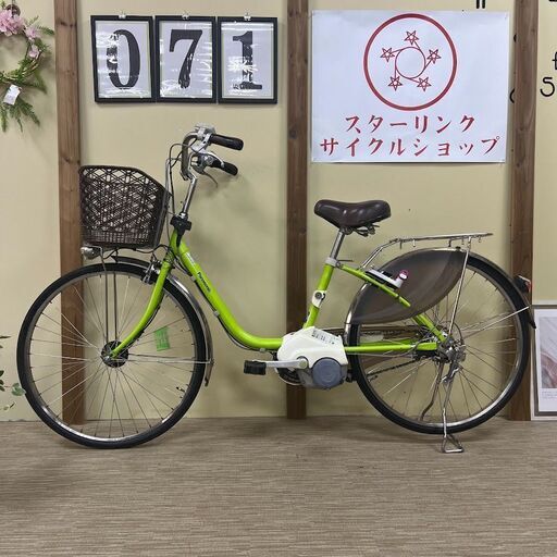 71整備済新基準良品パナソニック　DX バッテリー6.6ah長押す5点灯 26インチ 中古車