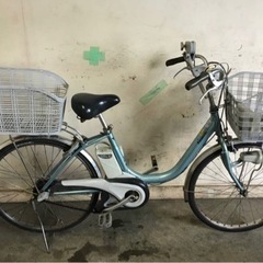 548☆岐阜発 △Panasonic/パナソニック/電動アシスト自転車△24