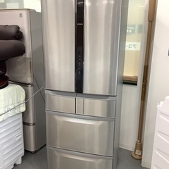 HITACHI 日立ノンフロン冷凍冷蔵庫 441L 6ドア冷蔵庫 R-F440D 2014年製 