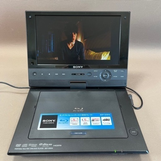 SONY 9V型 ポータブルブルーレイプレーヤー/DVDプレーヤー BDP-SX910 2015年制