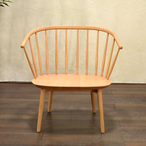 ≪yt1462ジ≫ アウトレット家具 ワイドスポークチェア 試作サンプル オカムラシェアードスペース/ラウンジタイプ/ウィンザーチェア/宮城県仙台市 60428-16