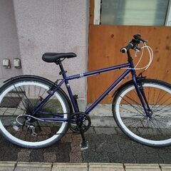 美品☆[SAIMOTO]THRIANTAENA(トリアンタエナ)700c クロスバイク 6speed/ネイビー