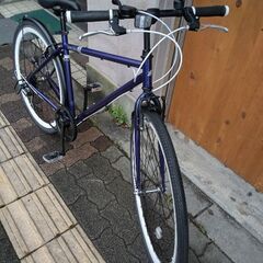 美品☆[SAIMOTO]THRIANTAENA(トリアンタエナ)700c クロスバイク 6speed/ネイビー