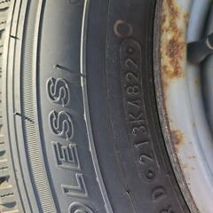 165/80R13LT 6PR TOYOスタッドレスタイヤホイールセット