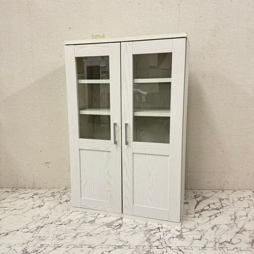 ニトリ スリムキャビネット クローネ9060S WH キャビネット (フォルムN