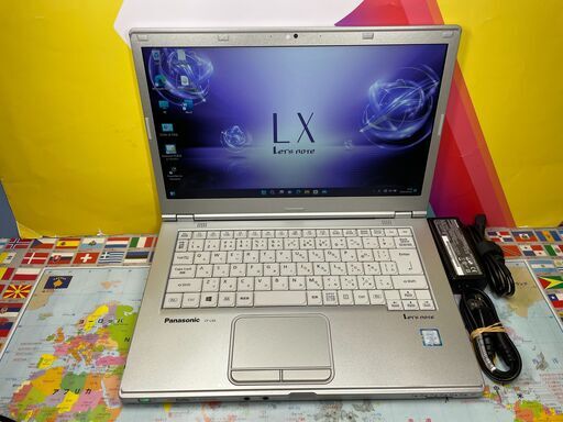 JC0627ノートパソコン Win11 パナソニック CF-LX6 DVD レッツノート office2021