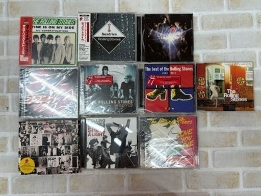 I502  コレクション大放出！The Rolling Stones CD10枚まとめ売り！