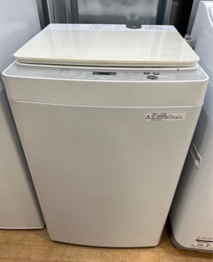 【1】TWINBIRD KWM-EC55型　2022年製 全自動洗濯機5.5kg 0628-116