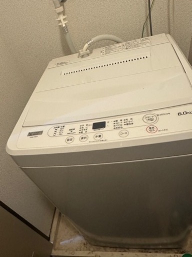 【美品・高年式 】2021年製 洗濯機6kg