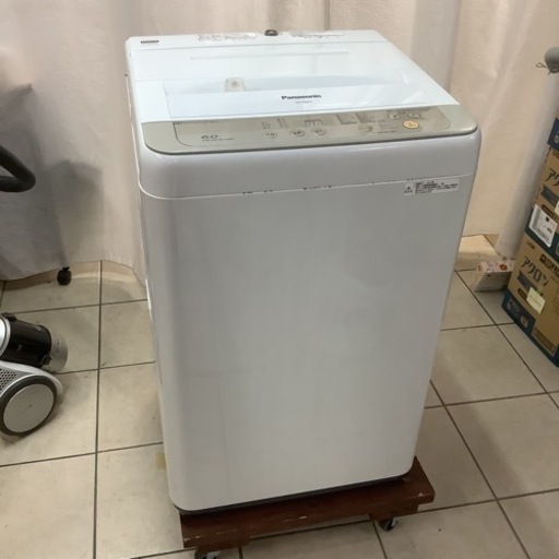 Panasonic  パナソニック　洗濯機　2017年製  \nNA-F60B10  6㎏