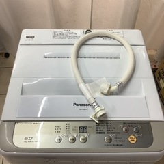 Panasonic  パナソニック　洗濯機　2017年製  
NA-F60B10  6㎏
