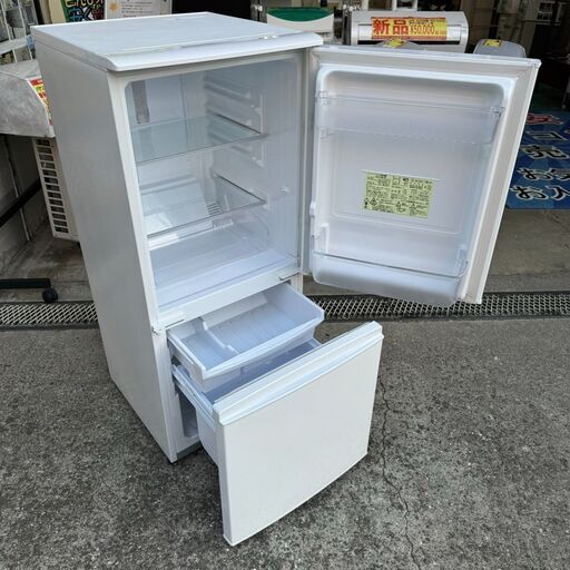 全国送料無料★3か月保障付き★冷蔵庫★2019年式★シャープ★SJ-C14E-W★137L★Y-0501-008 全国送料無料☆3か月保障付き☆冷蔵庫☆2019年☆シャープ☆137L☆SJ