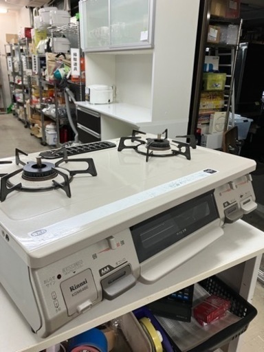 取引場所 南観音 ロ2406-979 リンナイ ガステーブル LPガス用 2014年製 RT64JH-L 汚れキズあり