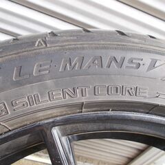 夏タイヤ 2017年製 205/50R17 ダンロップルマンV 約5分山 G-speed