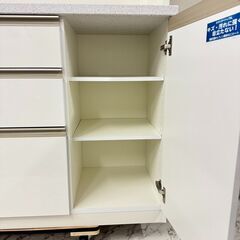 18474 共和産業 2枚ガラス扉食器棚 ◇大阪市内・東大阪市他 6,000円 
