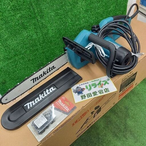 makita マキタ MUC3541 電気チェンソー　350mm【野田愛宕店】【店頭取引限定】【中古】管理番号：IT87TMHMF89L