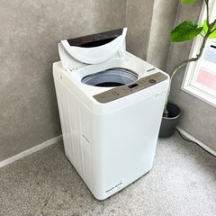 ☑︎ご成約済み🤝 SHARP 一人暮らし洗濯機 6kg✨ 2021年製⭕️