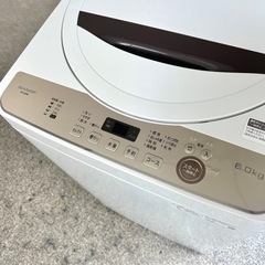 ☑︎ご成約済み🤝 SHARP 一人暮らし洗濯機 6kg✨ 2021年製⭕️