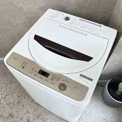 ☑︎ご成約済み🤝 SHARP 一人暮らし洗濯機 6kg✨ 2021年製⭕️