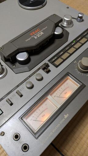 TEAC X-20R動作未確認のためジャンクで