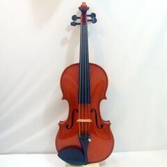 メンテ済み  スズキバイオリン No540 4/4 虎杢 2004年 美品セット SUGITO フェルナンブーコ弓 ケース ドミナント 520 新品定価総額 37万円 中古バイオリン 名古屋近郊 手渡し可能 愛知県清須市より 管理（カ）T8262