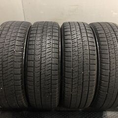 【BS BLIZZAK XG02 185/60R15】スタッドレス【SEIN 15インチ 5.5J4HPCD100+43】VRX2パターン 21年製 バリ溝 ヤリス ヴィッツ等　(KTN096)
