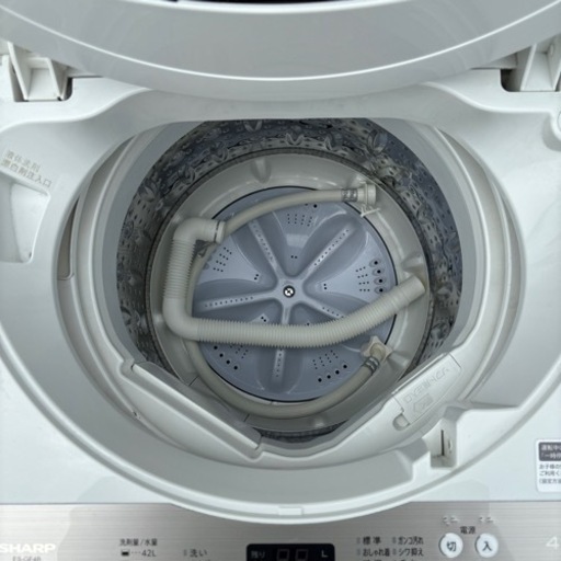 お話中】SHARP乾燥機能付き洗濯機