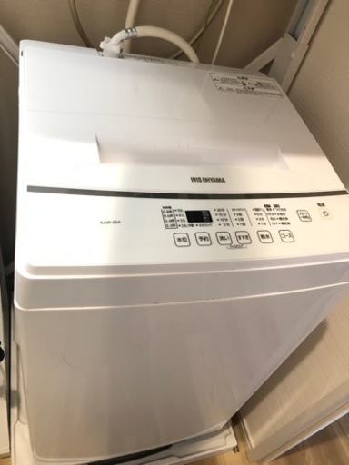 ★取引中_キャンセル待ち案内のみ受付け【7/18-20引き取り限定】洗濯機アイリスオーヤマ 白　那覇市天久