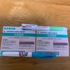 JAL 株主優待券
