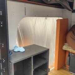 キャンピングシェルにも、仮設ハウス、物置、使い道色々