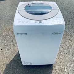 シャープ　全自動電気洗濯機　ES-SH7C-N