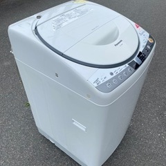 🎄☘️大阪市から阪南市まで配達設置無料🎄パナソニック洗濯機乾燥機付き　洗濯8キロ　乾燥4.5kg🍀保証有り