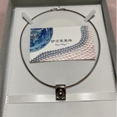 真珠ペンダント 伊万里真珠 南洋黒蝶真珠ペンダント