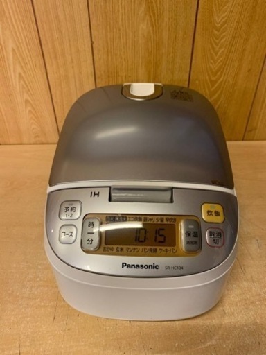 Panasonic　ジャー炊飯器　SR-HC104