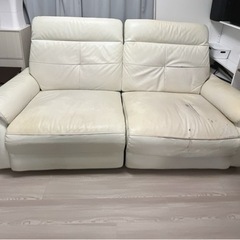 ❤️値下げ❤️本革ソファ - 2人掛けソファ 