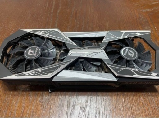 Colorful製 2080ti 用 ヒートシンク、ファン、箱、付属品