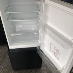 NO 212🌈福岡市内配送設置無料✨🌈　2022年 冷蔵庫 小型 2ドア 117L 新生活 ひとり暮らし 一人暮らし コンパクト 右開き オフィス 単身 おしゃれ ガンメタリック MAXZEN JR117ML01GM