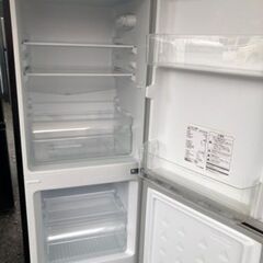 NO 212🌈福岡市内配送設置無料✨🌈　2022年 冷蔵庫 小型 2ドア 117L 新生活 ひとり暮らし 一人暮らし コンパクト 右開き オフィス 単身 おしゃれ ガンメタリック MAXZEN JR117ML01GM