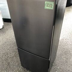 NO 212🌈福岡市内配送設置無料✨🌈　2022年 冷蔵庫 小型 2ドア 117L 新生活 ひとり暮らし 一人暮らし コンパクト 右開き オフィス 単身 おしゃれ ガンメタリック MAXZEN JR117ML01GM