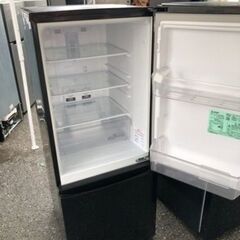 NO 211 🌈福岡市内配送設置無料✨🌈 2019年　三菱 【右開き】146L 2ドアノンフロン冷蔵庫 keyword キーワードブラック MR-P15EE-KK