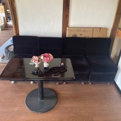 ソファ テーブル セット