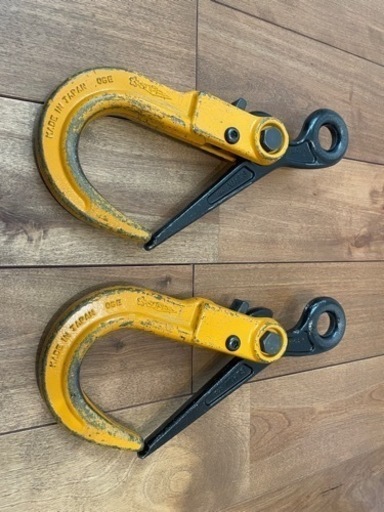 スーパーツール ロックフック 1t用 吊りクランプ 2個