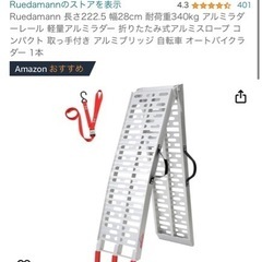 スロープ ラダーレール サイズ違い2個セット