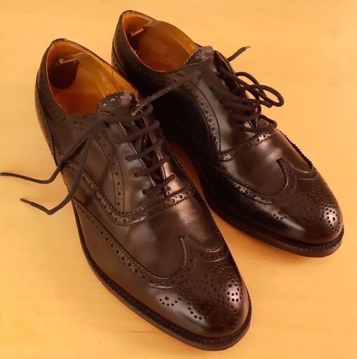 【ユーズド】革靴　チャーチ　Church's　黒　24.5～25.0cm